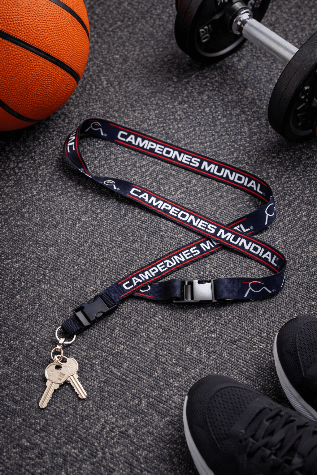 Campones Mundial Athletic Key Lanyard